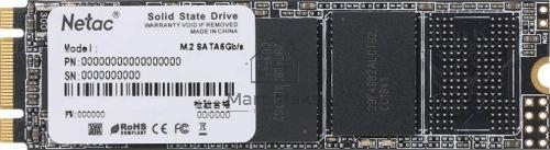 Накопитель SSD Netac N535N, 512GB, M.2 2280, SATA-III, R/W 540/490