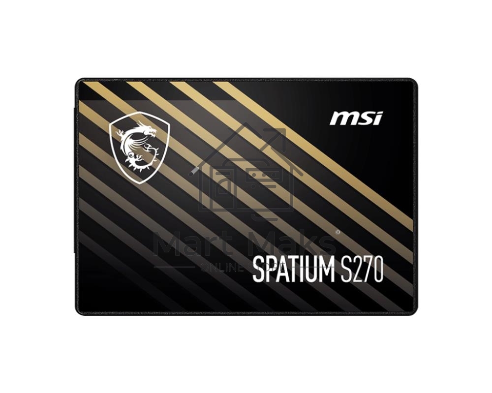 Накопитель SSD MSI SPATIUM S270, 960GB, 2.5