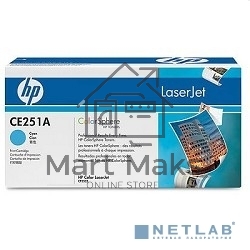 Картридж лазерный HP CE251A голубой для CLJ CM3530/CP3525 7000стр.