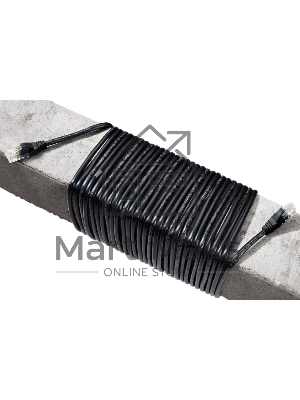 Патч-корд литой AOpen ANP511 10M BK UTP cat.5е 10м черный