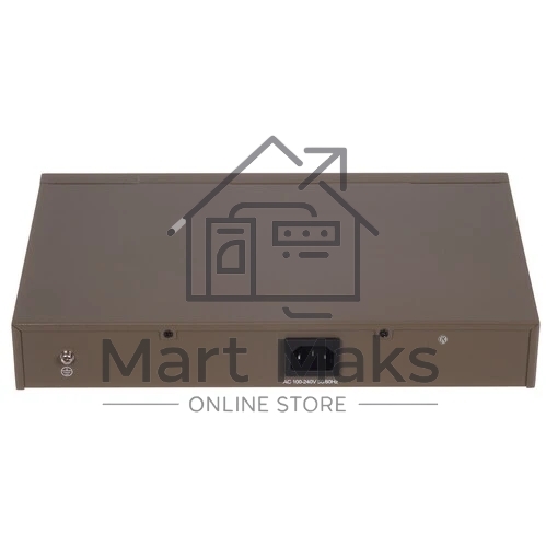 Коммутатор неуправляемый IP-COM F1118P-16-150W PoE, 18 портов, 18х100 Мбит/с, 2x1 Гбит/с, PoE 16х30 Вт (до 130Вт)