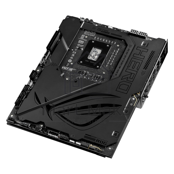 Материнская плата ASUS ROG MAXIMUS Z890 HERO BTF, LGA1851, Intel Z890, 4xDDR5, 4xSATA, 6xM.2, 1xPCIe 5.0 x16, 1xPCIe 4.0 x4, 1xPCIe x1, 1xHDMI, 2xUSB-C (Thunderbolt 4), 1xUSB-C 3.2 Gen 2, 4xUSB-A 3.2 Gen 2, 4xUSB-A 3.2 Gen 1, 2x2.5Gb LAN, Wi-Fi 7, Bluetoo