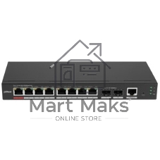 Коммутатор Dahua DH-CS4010-8GT-110, 10×1 Гбит/с, управляемый