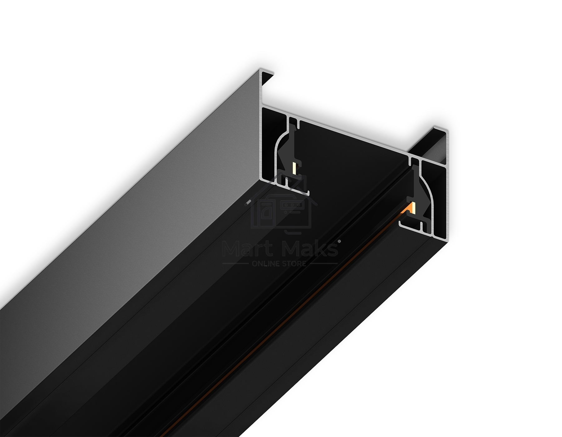 Шинопровод GL7106 BK черный матовый IP20 Standard 220V NEW 3000*32.5*19.8