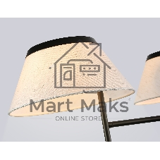 Светильник Ambrella light LH72451/3 BK/WH черный/белый Е14/3 max 40W D800*290-1080