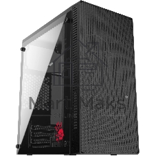 Компьютерный корпус Bloody BD-CC101 черный без БП mATX 1x80мм 1x92мм 2x120мм 2xUSB 2.0 1xUSB 3.0 audio