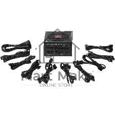 Блок питания Bloody BD-PS850G, 850Вт, 80 PLUS Gold, 120мм, модульный, черный