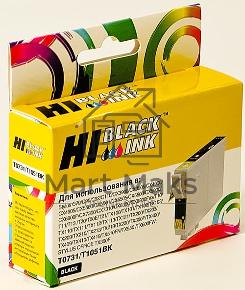 Картридж Epson C79/C110/T40W/TX200/400/TX600FW (Hi-black) new, T07314/C13T10514A10, BK