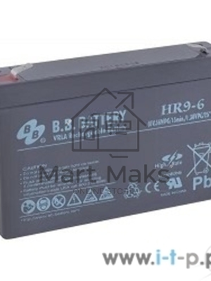 Батарея B.B.Battery HR 9-6 6В 9А·ч