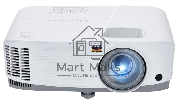 Проектор ViewSonic PA503XP (DLP, XGA 1024x768, 3600Lm, 22000:1, 2xHDMI, 1x2W speaker, 3D Ready, lamp 15000hrs, White, 2.2kg)