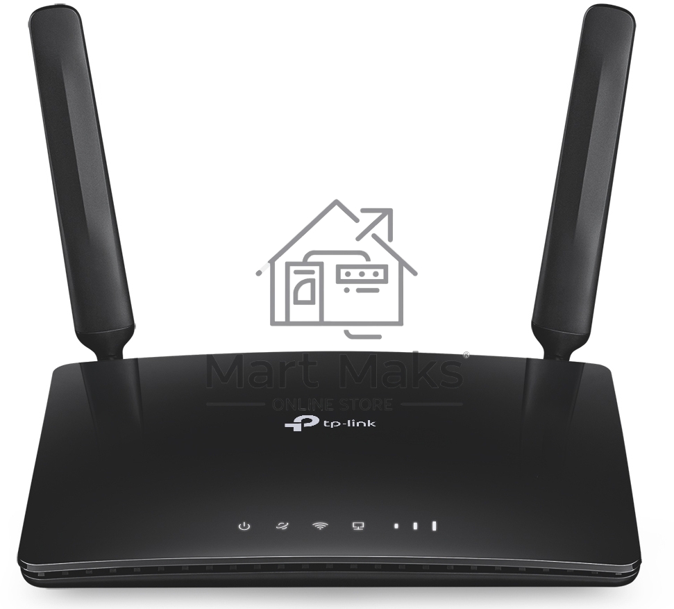 Маршрутизатор беспроводной TP-Link SOHO Archer MR200 (MR200) 10/100BASE-TX/4G черный