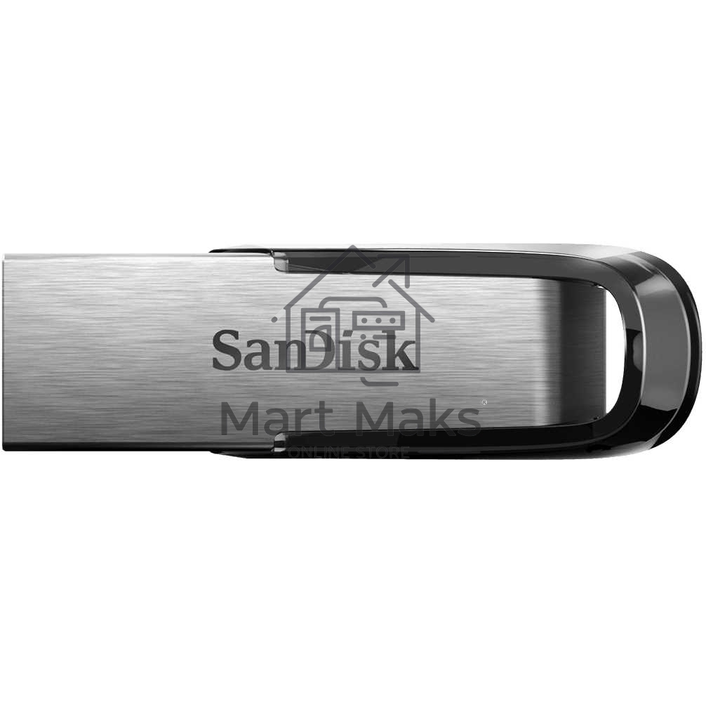Флешка USB Sandisk CZ73 Cruzer Ultra Flair (SDCZ73-032G-G46), 32Gb, USB 3.0, R/W 150/45, серебристый/черный