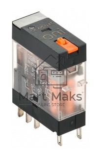 Реле промежуточное IEK Oni OGR-1 220В (OGR-1-2C-AC220V-L-B)