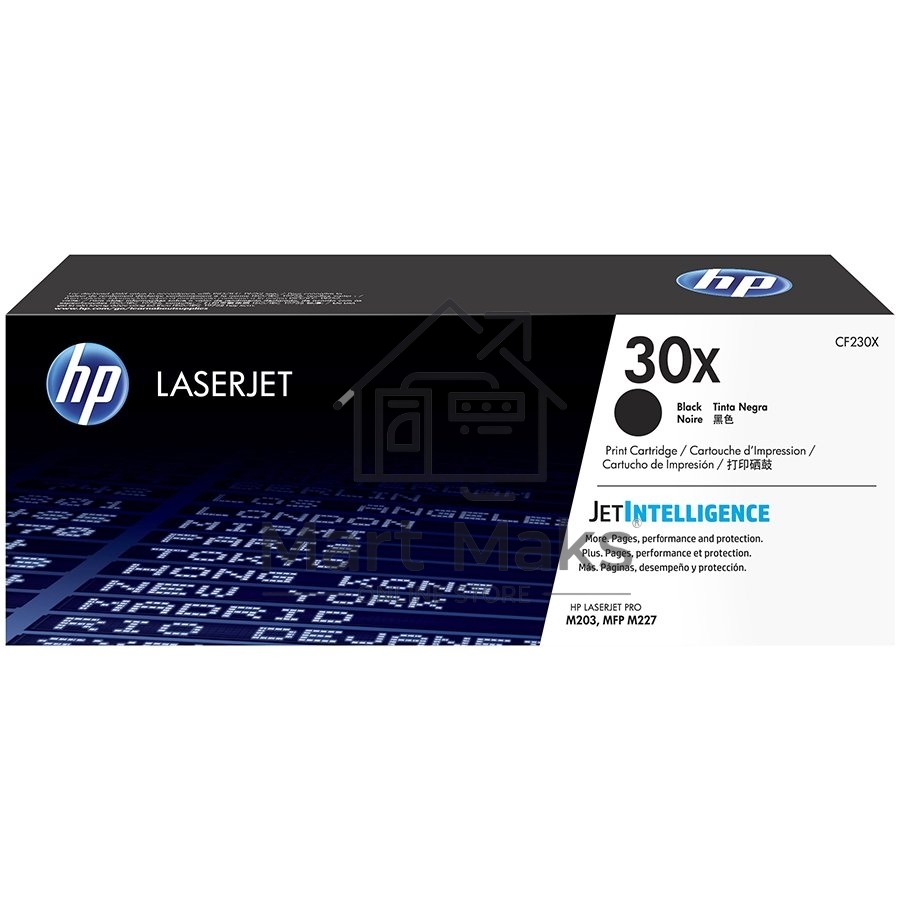 Картридж лазерный HP 30X черный для LJ Pro M203/M227 (3500стр.)