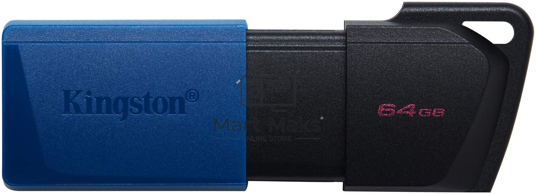 Флешка USB R/W R/W Kingston 64Gb DataTraveler Exodia M DTXM/64GB USB3.0 черный/синий