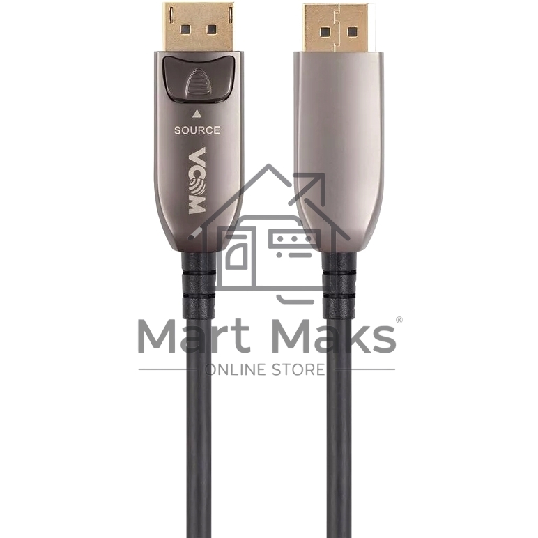 Активный оптический кабель VCOM DP1.4 32GBs/8K@60Hz 20м