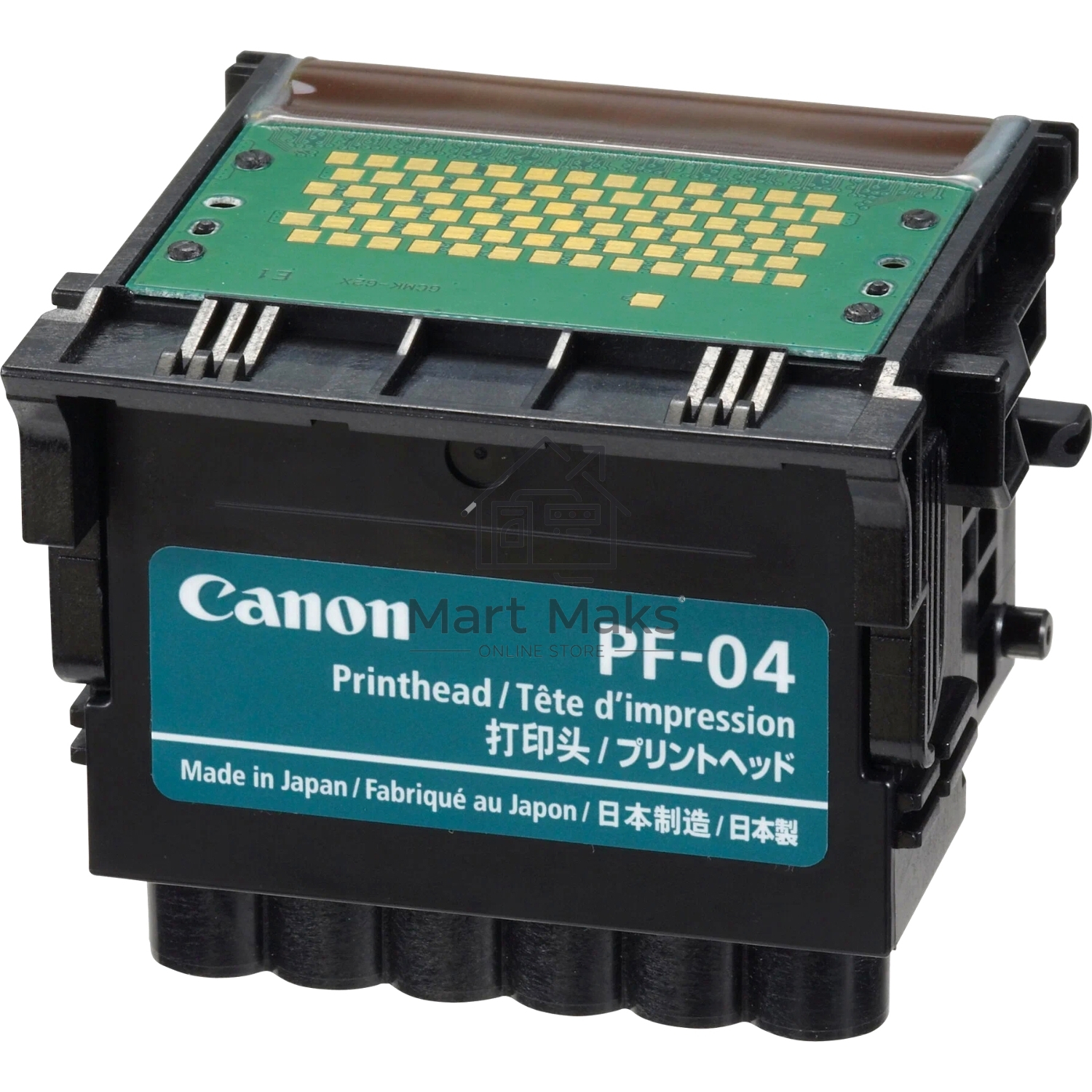Печатающая головка Canon PF-04 (3630B001) черный для Canon iPF650, iPF655, iPF670, iPF680, iPF685, iPF750, iPF755, iPF760, iPF765, iPF770, iPF780, iPF785, iPF830, iPF840, iPF850.