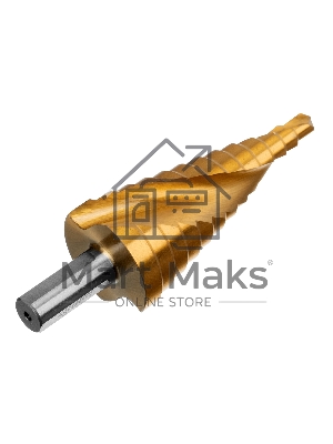 Сверло ступенчатое Matrix, 6-8-10-12-14-16-18-20-22-24-26-28-30 мм,HSS,спирал.проф.,трехгр.хвост.