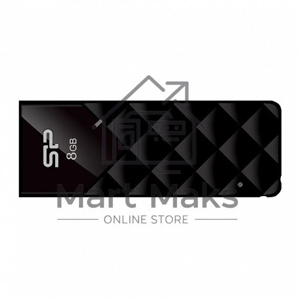 Флешка USB R/W Silicon Power R/W 8Gb Ultima U03 SP008GBUF2U03V1K USB2.0 черный