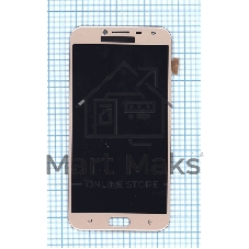 Дисплей для Samsung Galaxy J4 2018 SM-J400F (TFT) золотой