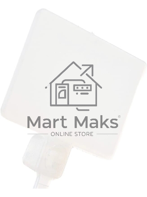 Стяжка пластиковая нейлоновая с площадкой для маркировки Lanmaster 2,5х100мм, белая, 100шт