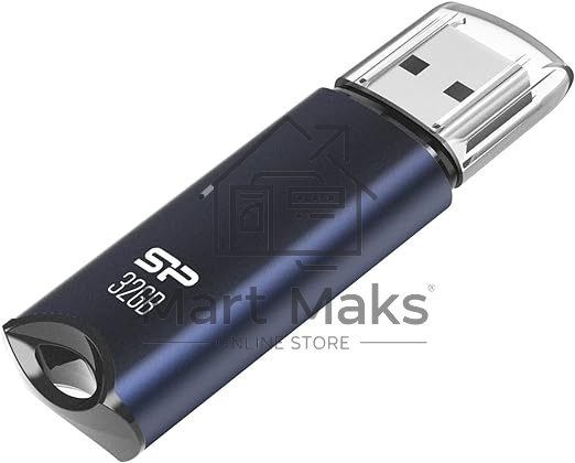 Флешка USB R/W 32Gb Silicon Power Marvel M02, USB 3.0, синий