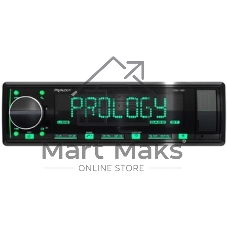 Автомагнитола Prology CMX-260, 1 DIN, Bluetooth, USB Type-A, AUX, пульт ДУ