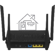 Роутер беспроводной Asus RT-AX1800U AX1800 10/100/1000BASE-TX/4G ready