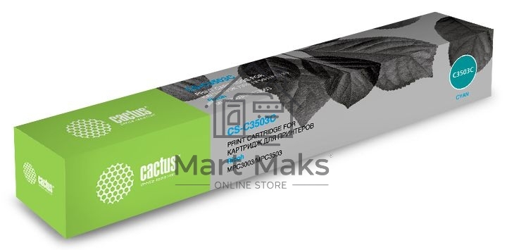 Картридж лазерный Cactus 841820 CS-C3503C голубой (18000стр.) для Ricoh MP C3503