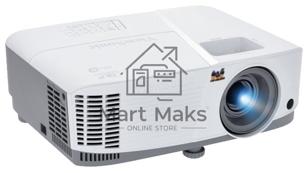 Проектор ViewSonic PA503XP (DLP, XGA 1024x768, 3600Lm, 22000:1, 2xHDMI, 1x2W speaker, 3D Ready, lamp 15000hrs, White, 2.2kg)