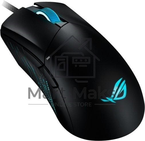 Мышь проводная ASUS ROG Gladius III черный, 19000 dpi, USB, кнопки - 6