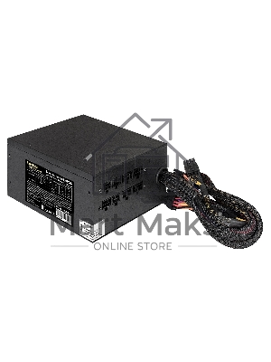 Блок питания ExeGate Gaming Standard 850PGS RTL (EX285975RUS), 850Вт, 140мм, модульный, черный