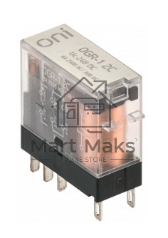 Реле общего назначения OGR-1 2C 24В DC ONI OGR-1-2C-DC24V
