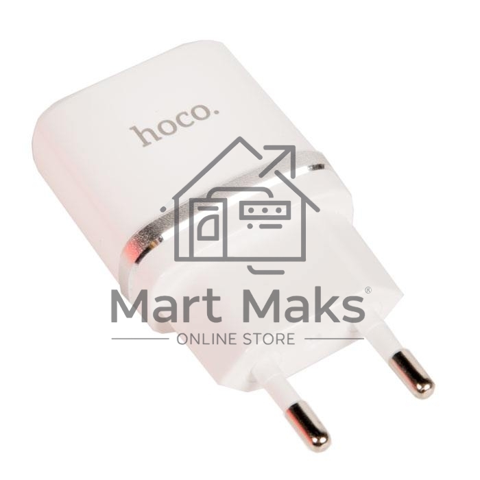 Зарядное устройство C12 Smart dual USB charger, белый