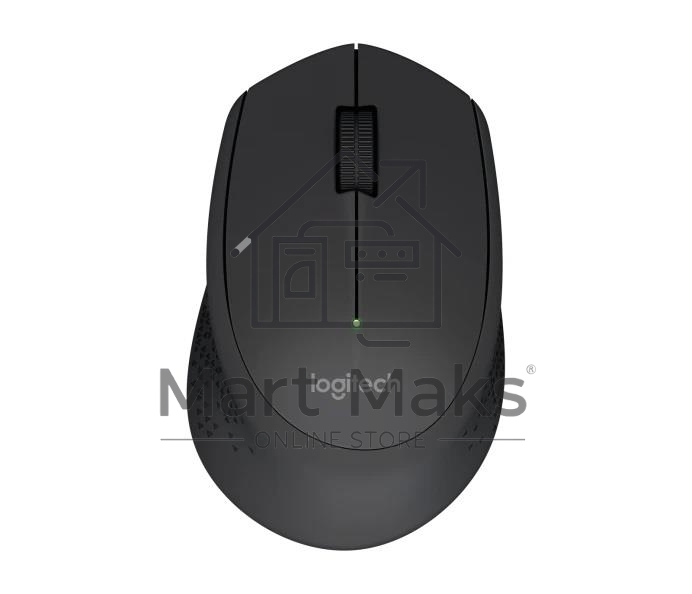 Мышь беспроводная Logitech M280 черный, 1000 dpi, радиоканал, USB, кнопки - 3