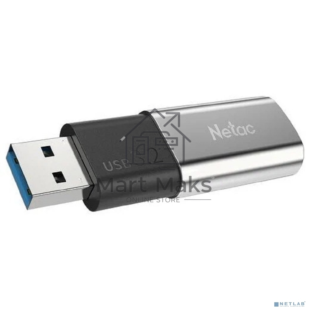 Флешка USB R/W Netac US2 USB3.2 Solid State Flash Drive 128GB,up to 530MB/450MB/s