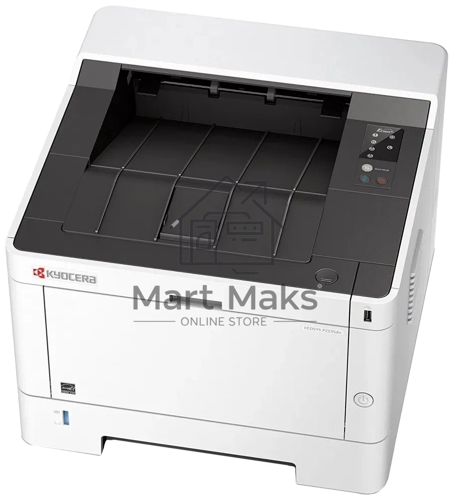 Принтер лазерный Kyocera Ecosys P2235dn (1102RV3NL0), A4, ч/б, печ. до 35 стр/мин., 1200 x 1200 dpi, USB, RJ-45