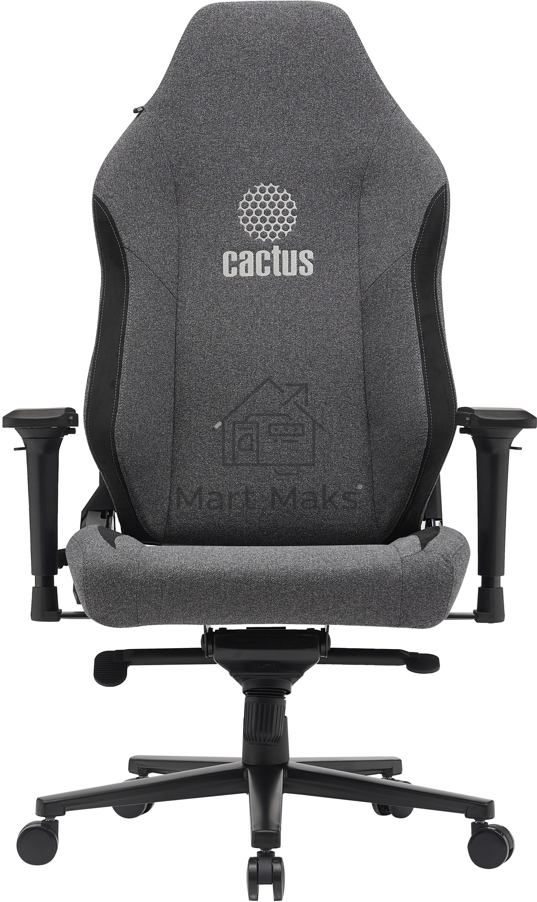 Кресло компьютерное Cactus CS-CHR-MAG-GY серый/черный
