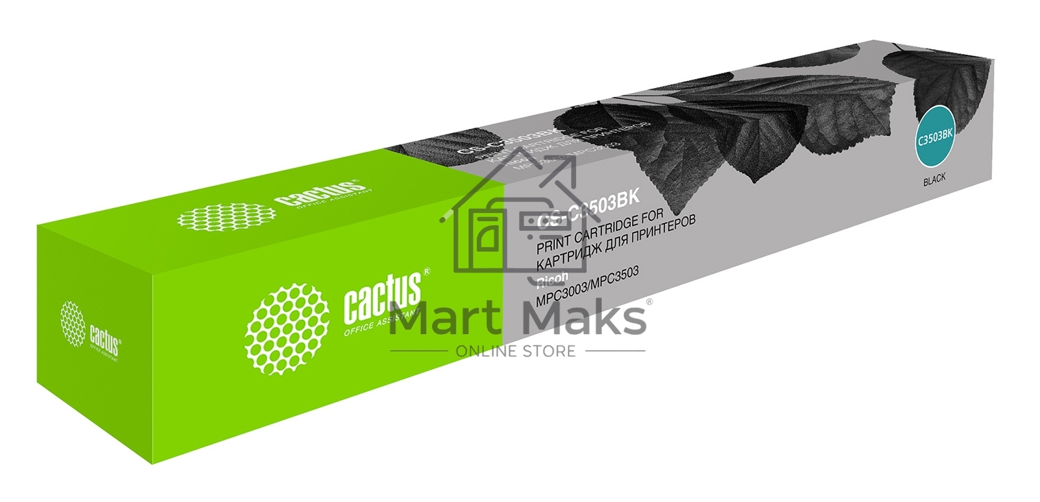 Картридж лазерный Cactus 841817 CS-C3503BK черный (29500 стр.) для Ricoh MP C3503