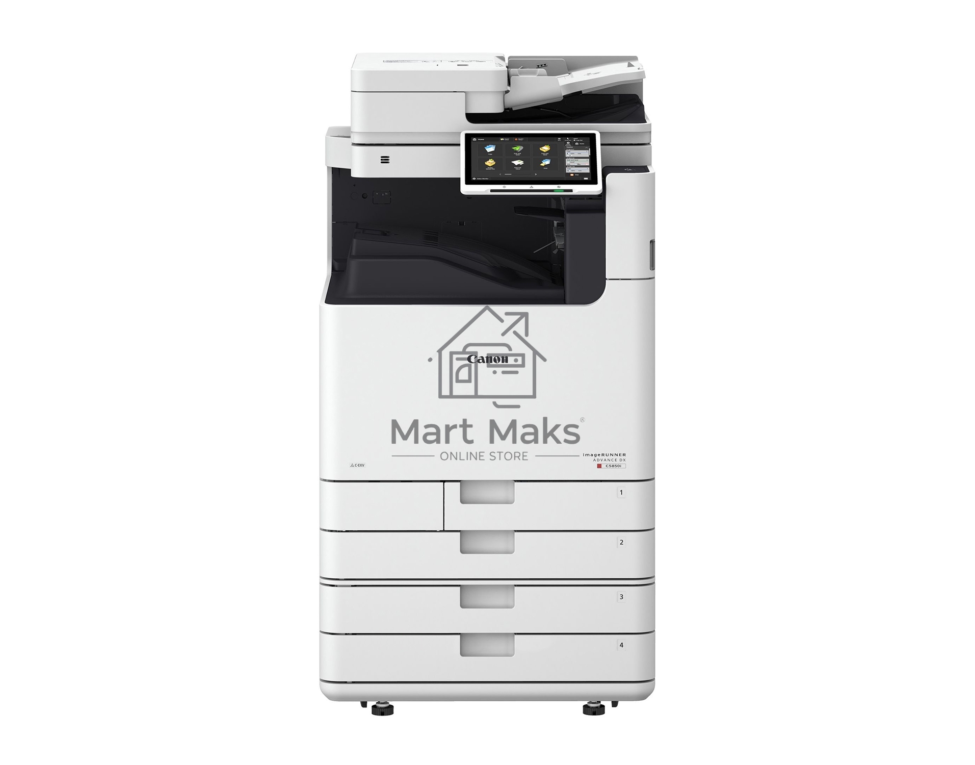 МФУ лазерный Canon imageRUNNER ADVANCE DX C5850i MFP, A3, цветной, печ. до 50 стр/мин., скан. до 135 стр./мин., 1200x1200 dpi (печать), 600x600 dpi (сканер), USB 2.0 / USB 3.0 / Ethernet /Wi-Fi