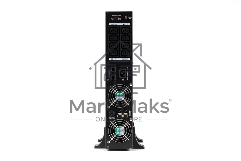 Источник бесперебойного питания ИБП Бастион RAPAN-UPS 1000 RACK+2x9Ah (700 Вт, Line-interactive, встроенные АКБ 2шт.x 9Ah) (8958)