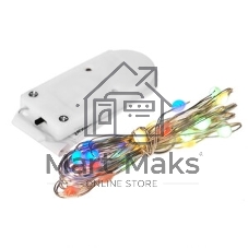 Умная гирлянда Neon-night Роса с крупными каплями 20м 200 LED RGB IP20 прозрачный провод USB