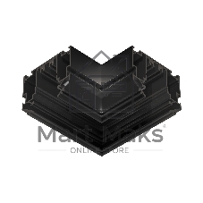Коннектор угловой 90° для шинопровода GL1049 BK черный 220V 90*90