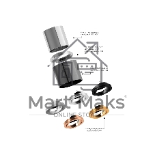 Насадка для корпуса светильника N7003 PSL серебро полированное D70*H26mm Out1.5mm MR16