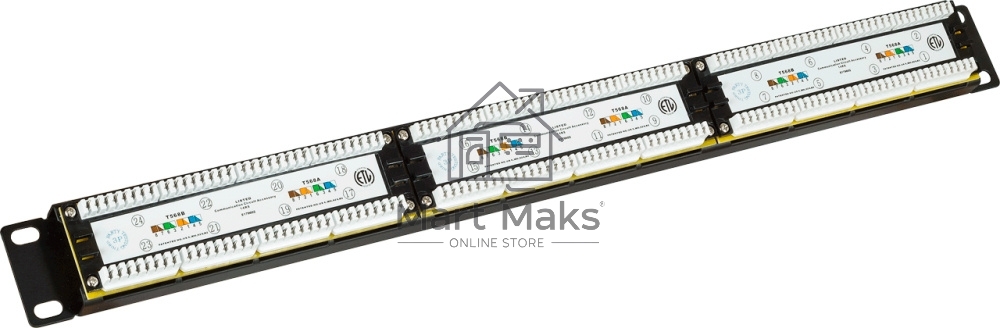 Патч-панель Lanmaster LAN-PPI24U6 19