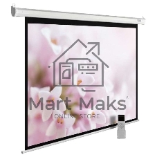 Экран Cactus 240x240 см MotoExpert CS-PSME-240x240-WT 1:1 настенно-потолочный рулонный белый (моторизованный привод)