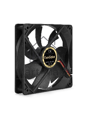 Вентилятор для корпуса ExeGate EX12025S3PM черный, 120 мм, 1500 об/мин, 24 дБ, 3 pin