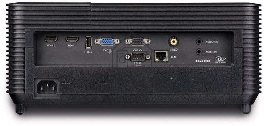 Проектор INFOCUS IN134ST DLP, 4000 ANSI Lm, XGA (1024x768), 28500:1, 0.626:1, 3.5mm in, Composite video, VGA, HDMI 1.4a x3 (поддержка 3D), USB-A (для SimpleShare и др.), лампа 15000ч.(ECO mode), 3.5mm out, Monitor out (VGA), RS232, RJ45, 21дБ, 3,2 кг