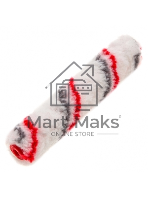 Мини-валик сменный MTX нейлон Профи, 150 мм, ворс 12 мм, D - 16 мм, D ручки - 6 мм, полиамид