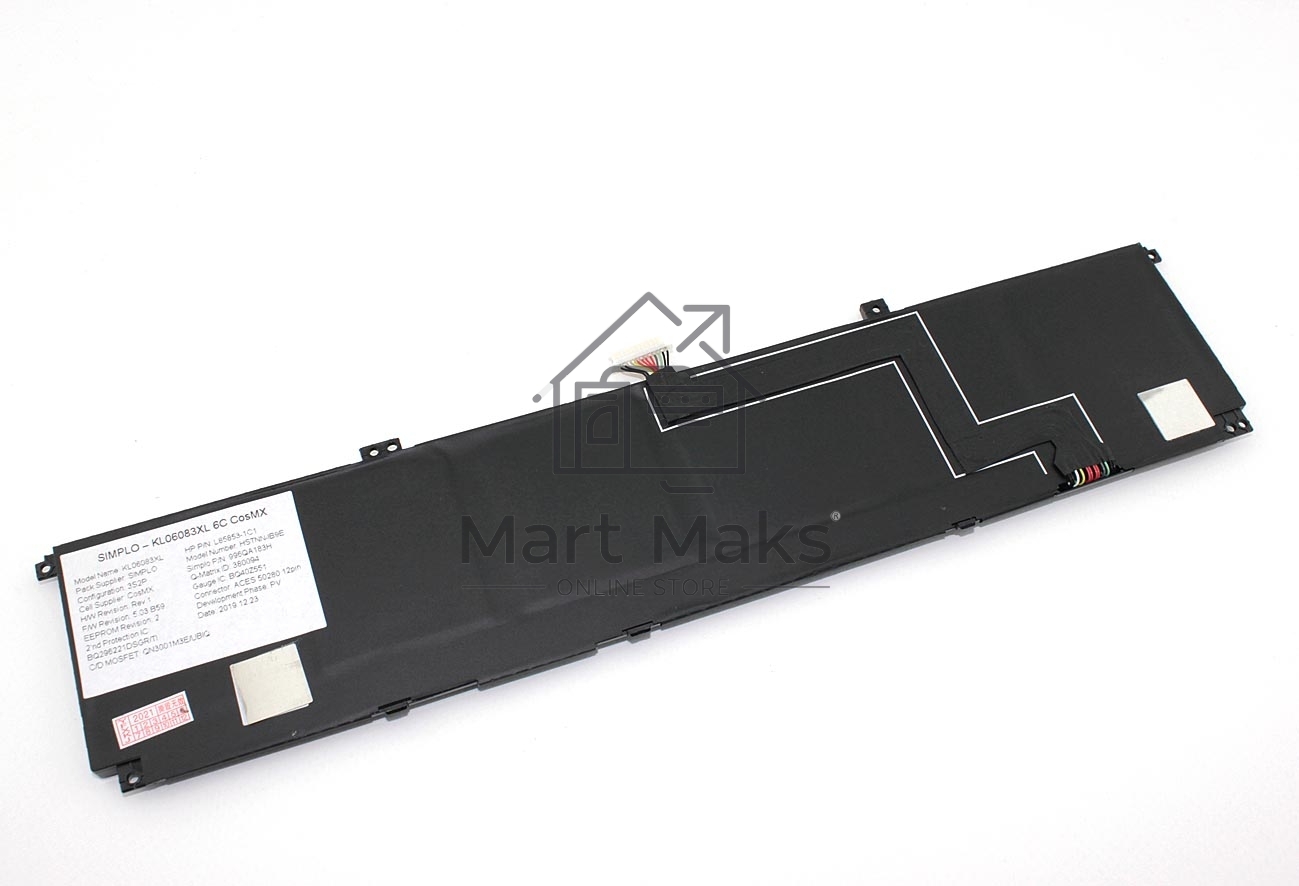 Аккумуляторная батарея для ноутбука HP Envy 15-ep  11.58V 6821mAh